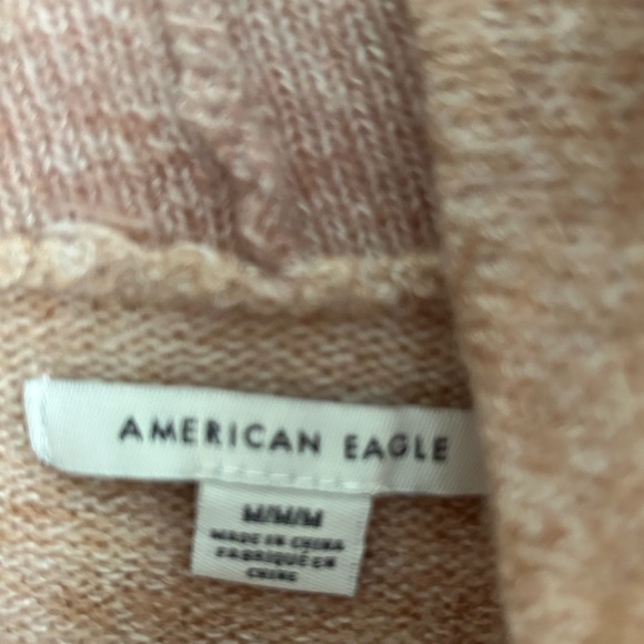 🔥 Last Chance! AMERICAN EAGLE Cowl Neck Oversized Ombre Sweater - Picture 3 of 5